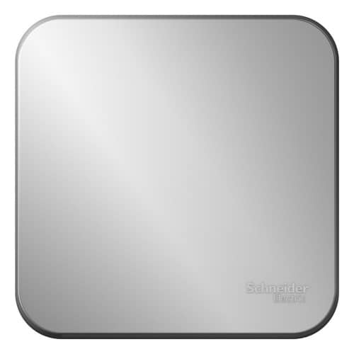 Купить Выключатель Schneider Electric Blanca BLNVA101013 одноклавишный с изолирующей пластиной алюминий по низкой цене