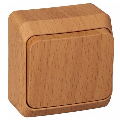 Купить Выключатель Schneider Electric Этюд BA10-001T одноклавишный бук по низкой цене