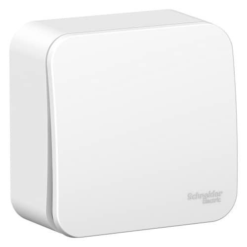 Купить Переключатель Schneider Electric Blanca BLNVA106011 одноклавишный с изолирующей пластиной белый по низкой цене
