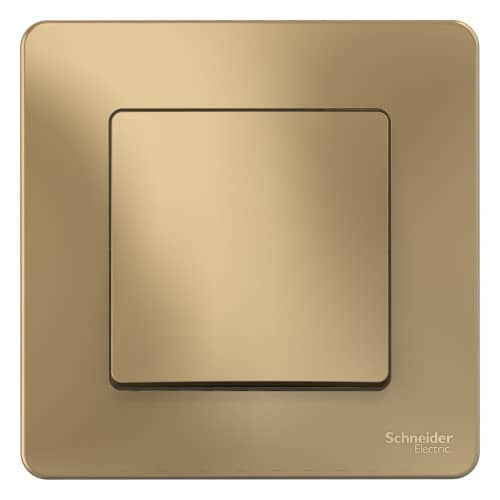Купить Выключатель Schneider Electric Blanca BLNVS010104 одноклавишный титан по низкой цене