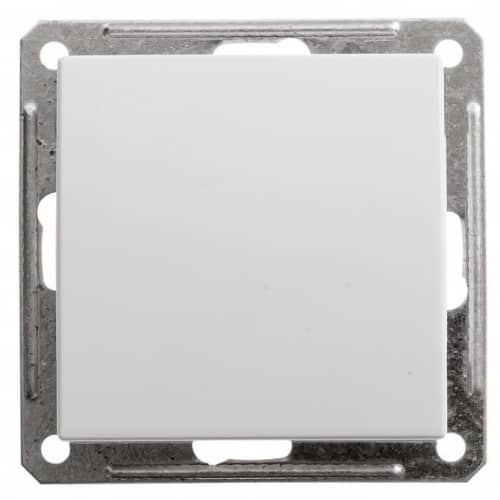 Купить Выключатель Schneider Electric W59 VS116-154-1-86 одноклавишный белый по низкой цене