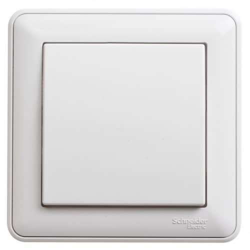 Купить Выключатель Schneider Electric W59 VS116-154-18 одноклавишный белый по низкой цене