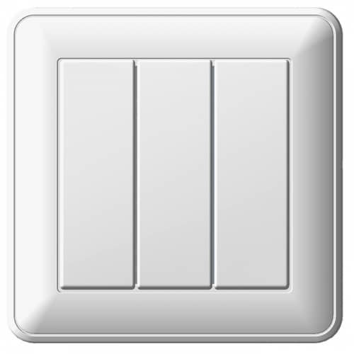 Купить Выключатель Schneider Electric W59 VS0516-351-18 трехклавишный белый по низкой цене