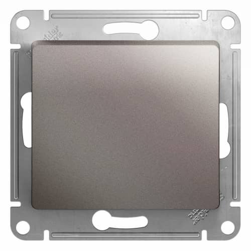 Купить Выключатель Schneider Electric Glossa GSL001211 одноклавишный платина по низкой цене