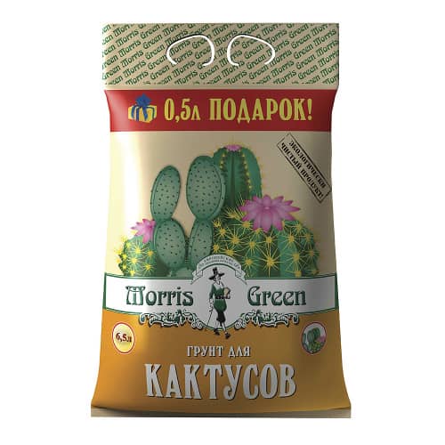Купить Грунт для кактусов и суккулентов Morris Green 6,5 л по низкой цене