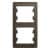 Купить Рамка Schneider Electric Glossa GSL000806 шоколад двухместная по низкой цене