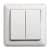 Купить Выключатель Schneider Electric W59 VS516-252-18 двухклавишный белый по низкой цене