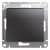 Купить Выключатель Schneider Electric Glossa GSL001311 одноклавишный графит по низкой цене