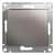 Купить Выключатель Schneider Electric Glossa GSL001211 одноклавишный платина по низкой цене