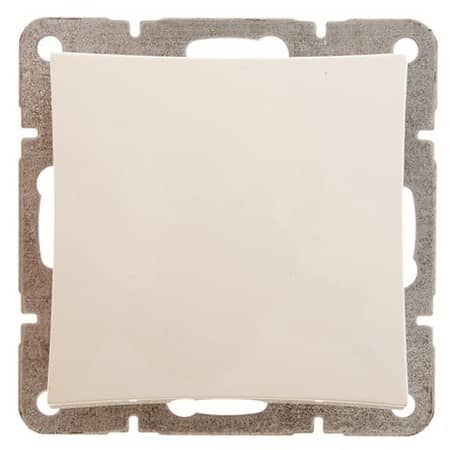 Купить Выключатель Schneider Electric Дуэт WDE000211 одноклавишный бежевый по низкой цене