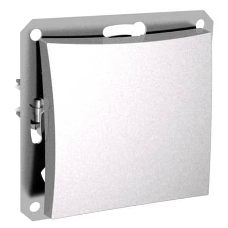 Купить Выключатель Schneider Electric Дуэт WDE000111 одноклавишный белый по низкой цене