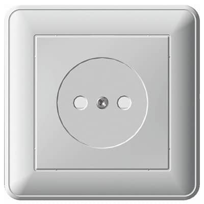 Купить Розетка Schneider Electric W59 RS16-151-18 одноместная с защитными шторками белая по низкой цене