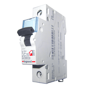 Купить Автоматический выключатель Legrand TX3 404029 C 1Р 20А по низкой цене