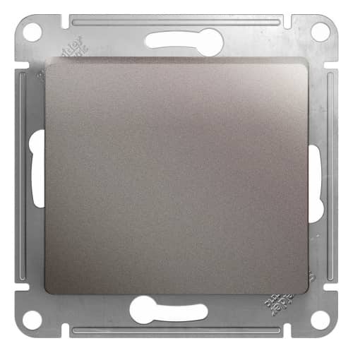 Купить Переключатель Schneider Electric Glossa GSL001271 перекрестного одноклавишный платина по низкой цене