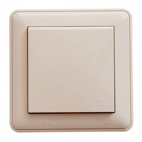 Купить Розетка Schneider Electric W59 Aqua RS16-152B-28 одноместная с заземлением и защитными шторками Слоновая кость по низкой цене