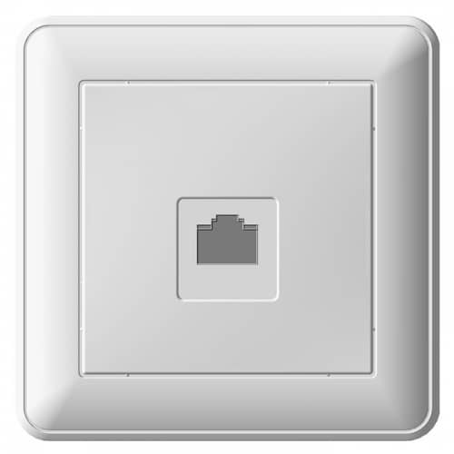 Купить Розетка Schneider Electric W59 RSI-152K5E-18 RJ45 компьютерная одноместная белая по низкой цене