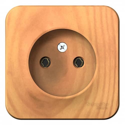 Купить Розетка Schneider Electric Blanca BLNRA000115 одноместная без заземления с изолирующей пластиной ясень по низкой цене