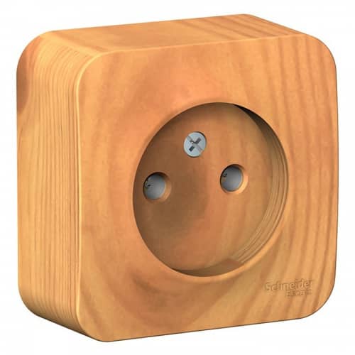 Купить Розетка Schneider Electric Blanca BLNRA000115 одноместная без заземления с изолирующей пластиной ясень по низкой цене