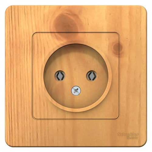 Купить Розетка Schneider Electric Blanca BLNRS000015 одноместная без заземления ясень по низкой цене