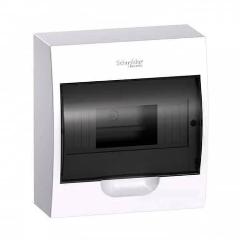 Купить Бокс Schneider Electric Easy9 EZ9E108S2SRU IP40 навесной с прозрачной крышкой по низкой цене