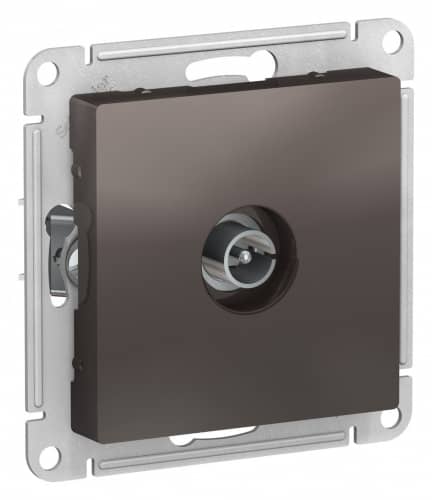 Купить Розетка Schneider Electric AtlasDesign ATN000693 TV мокко по низкой цене
