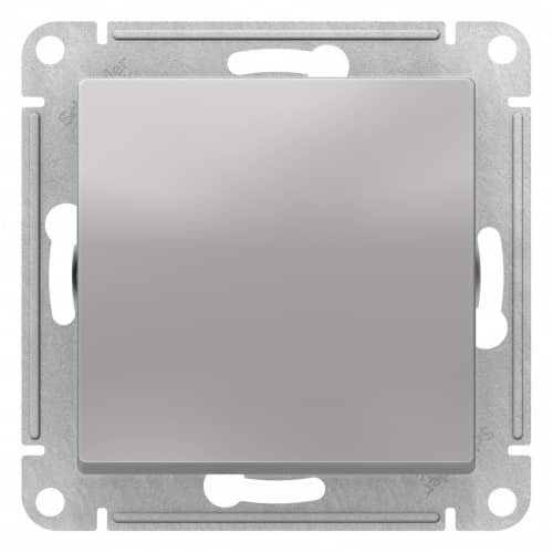 Купить Переключатель Schneider Electric AtlasDesign ATN000361 одноклавишный алюминий по низкой цене