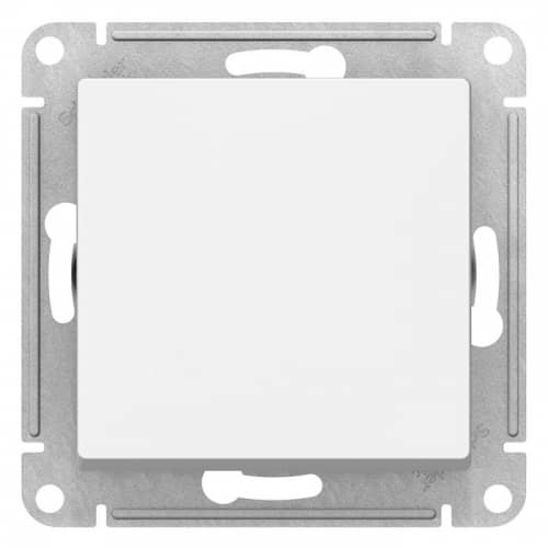 Купить Переключатель Schneider Electric AtlasDesign ATN000161 одноклавишный белый по низкой цене