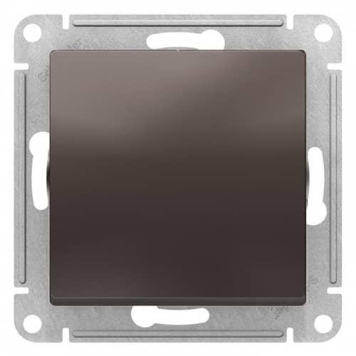 Купить Переключатель Schneider Electric AtlasDesign ATN000661 одноклавишный мокко по низкой цене