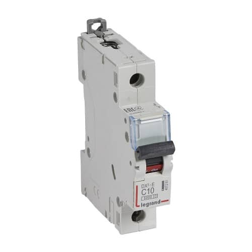 Купить Автоматический выключатель Legrand DX3-E 407261 1P C 10A 6кА по низкой цене