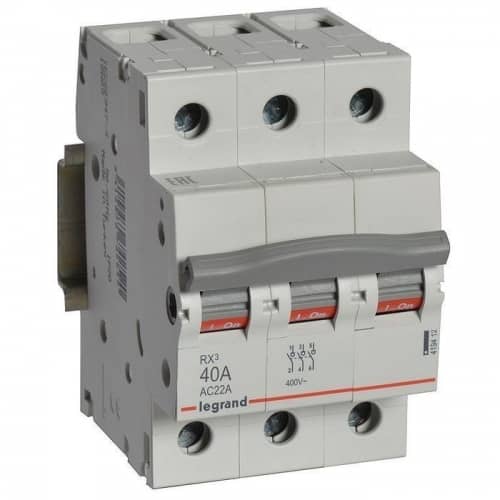 Купить Выключатель-разъединитель Legrand RX3 419412 3P 40А по низкой цене