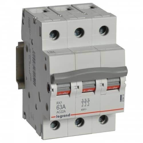 Купить Выключатель-разъединитель Legrand RX3 419413 3P 63А по низкой цене