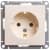 Купить Розетка Schneider Electric W59 RS16-154-2-86 с заземлением одноместная Слоновая кость по низкой цене