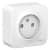 Купить Розетка Schneider Electric Blanca BLNRA001111 одноместная с защитными шторками и изолирующей пластиной белая по низкой цене