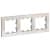 рамка schneider electric atlasdesign atn000403 жемчуг трехместная Купить Рамка Schneider Electric AtlasDesign ATN000403 жемчуг трехместная по низкой цене