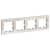 рамка schneider electric atlasdesign atn000404 жемчуг четырехместная Купить Рамка Schneider Electric AtlasDesign ATN000404 жемчуг четырехместная по низкой цене