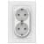розетка schneider electric atlasdesign atn000124 двухместная с заземлением белая Купить Розетка Schneider Electric AtlasDesign ATN000124 двухместная с заземлением белая по низкой цене