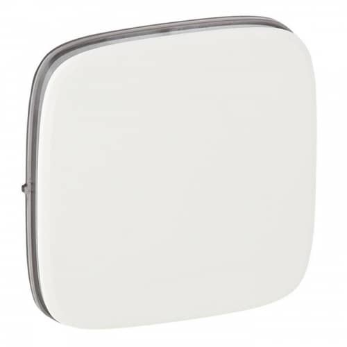 Купить Накладка Legrand Valena Allure 755005 одноклавишная белая по низкой цене