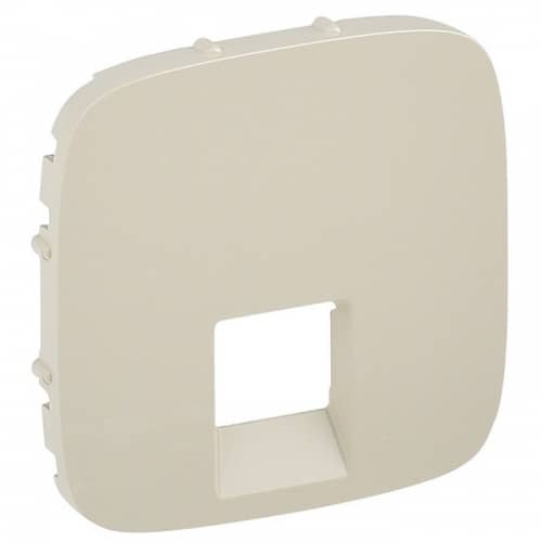 Купить Накладка Legrand Valena Allure 755416 для розетки одноместная RJ45/RJ11 Слоновая кость по низкой цене