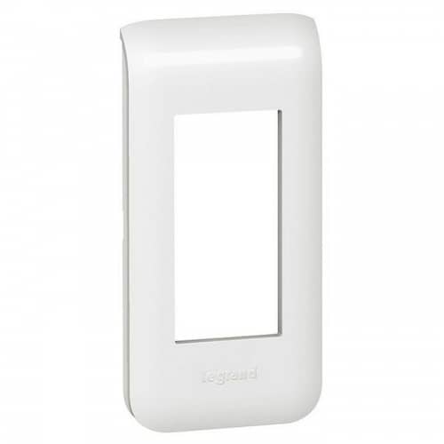 Купить Рамка Legrand Mosaic 078801 белая одноместная по низкой цене