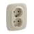 розетка legrand valena allure 753027 двухместная с заземлением и защитными шторками слоновая кость Купить Розетка Legrand Valena Allure 753027 двухместная с заземлением и защитными шторками Слоновая кость по низкой цене