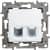 розетка legrand etika 672252 rj11+rj45 телефонно-компьютерная двойной белый Купить Розетка Legrand Etika 672252 RJ11+RJ45 телефонно-компьютерная двойной белый по низкой цене