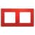 рамка legrand etika 672532 красная двухместная Купить Рамка Legrand Etika 672532 красная двухместная по низкой цене