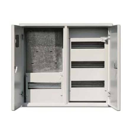 Купить Щит DEKraft ЩРУН-3 IP31 48-ти модульный металлический навесной по низкой цене