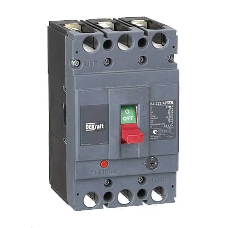 Купить Автоматический выключатель DEKraft ВА-332-А 63А 50кА по низкой цене