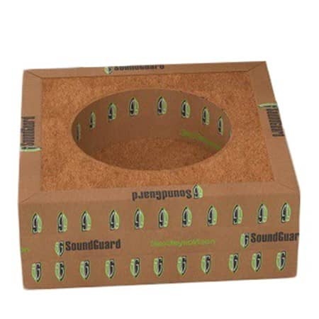 Купить Короб Soundguard Izobox 1 звукоизоляционный односекционный 130x130x48 мм по низкой цене