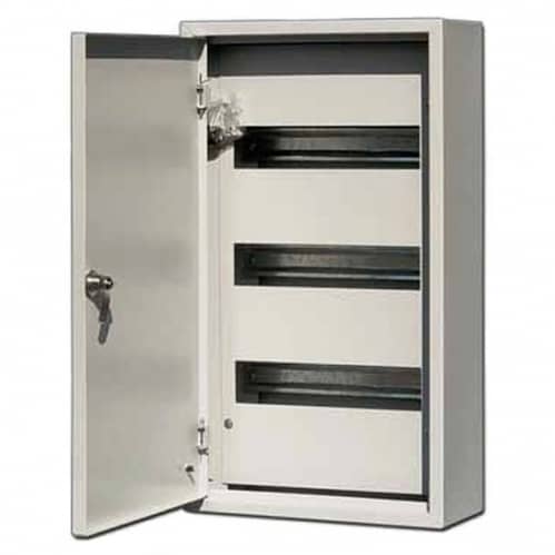 Купить Щит DEKraft ЩРН-45 IP31 45-ти модульный металлический навесной по низкой цене