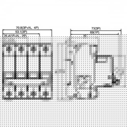 Купить Автоматический выключатель DEKraft ВА-101 1п C 50А 4.5кА по низкой цене