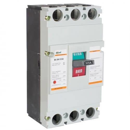 Купить Автоматический выключатель DEKraft ВА-304 315А 35кА по низкой цене