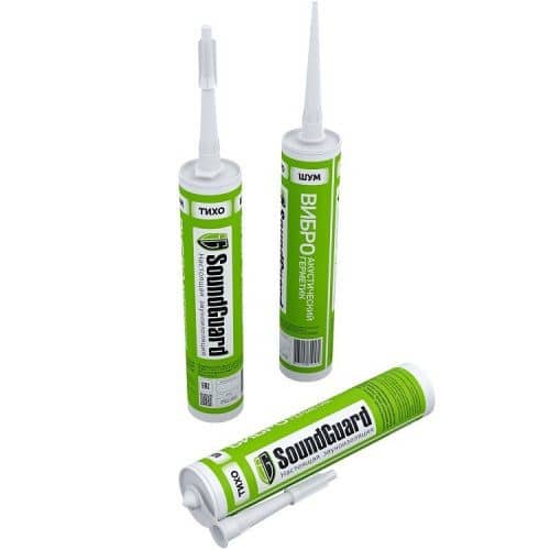 Купить Герметик Soundguard Seal звукоизоляционный 310 мл по низкой цене