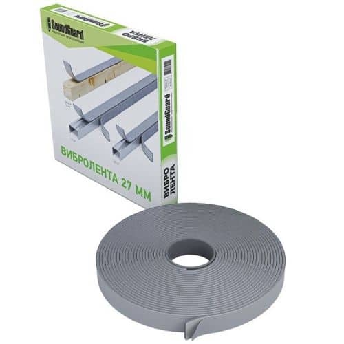 Купить Лента Soundguard Band Rubber 27 демпферная виброгасящая 12000x27x4,6 мм по низкой цене